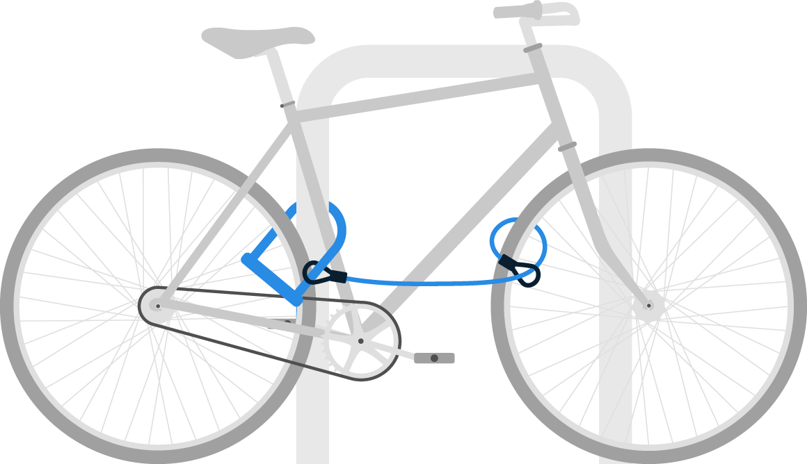 Image for boston by bike lock a bike
