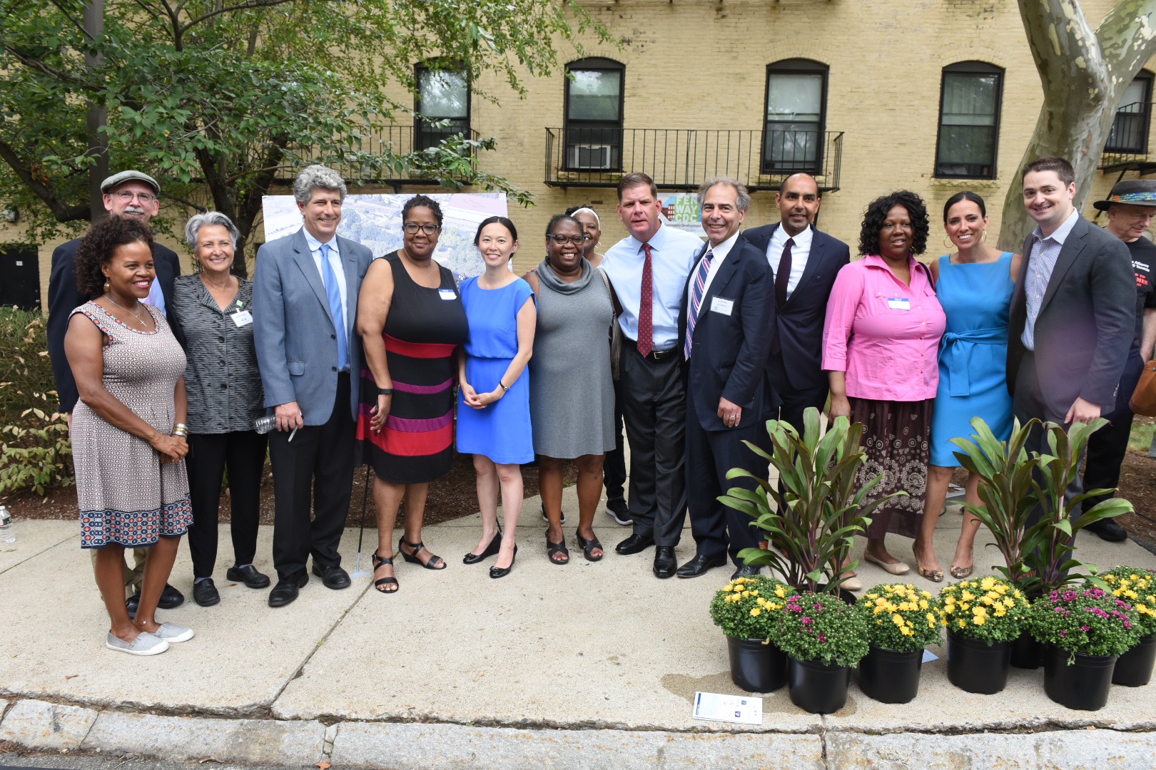 Image for celebration of affordable housing in lower roxbury