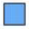 Blue square icon