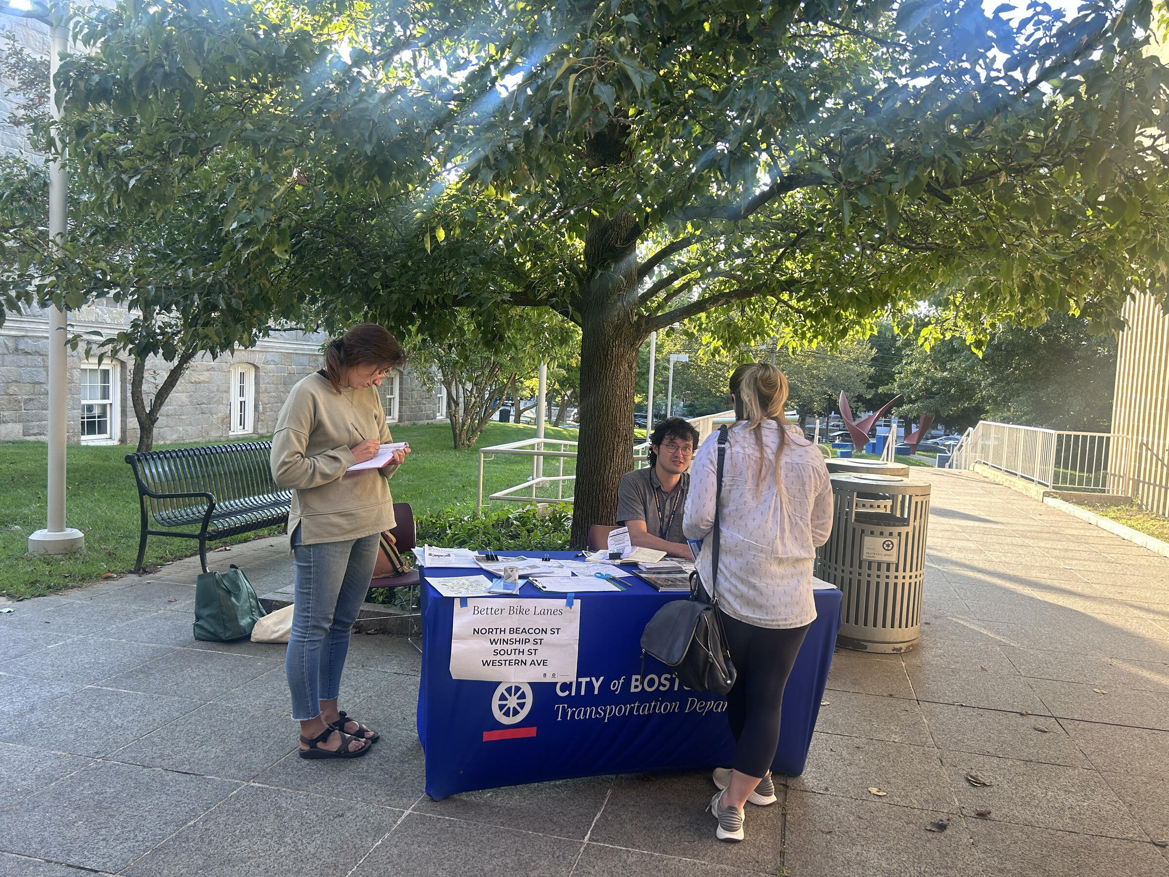 pop-up at library 