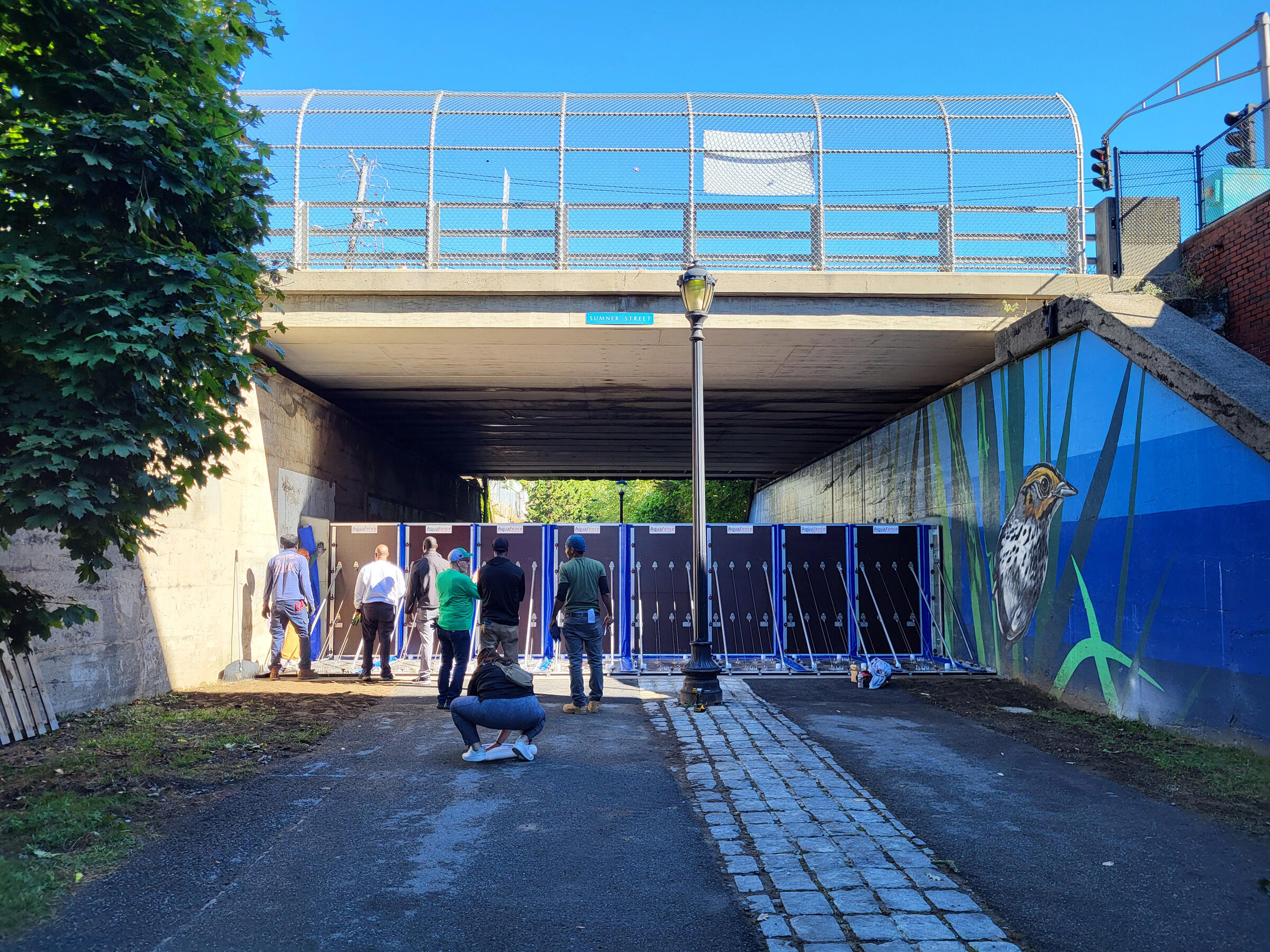 EB Aquafence distance