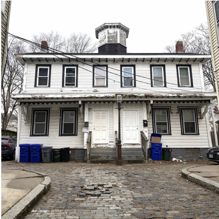 Front facade of 3-4 Folsom Avenue Boston, MA 02120
