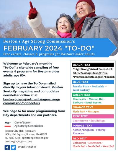 February To-Do Age Strong Cover 2024