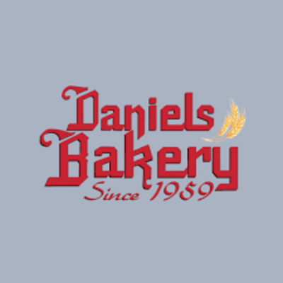 Daniels Bakery Since 1959 in red text