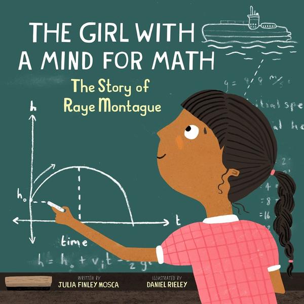 Girl with a Mind for Math book cover.