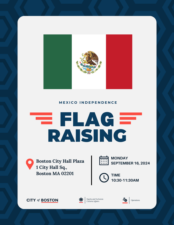 Mexico Flag Raising