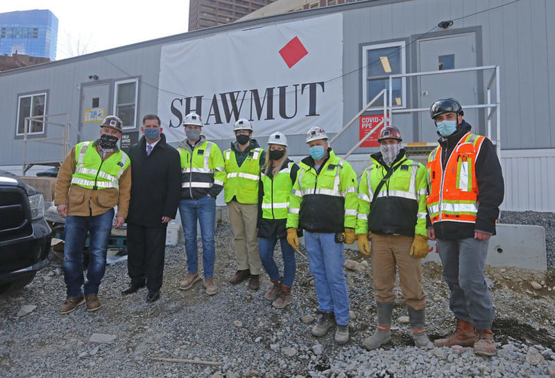 City Hall Plaza Constructiona