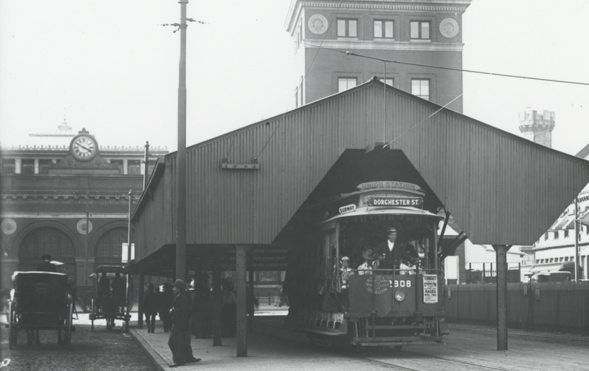 Canal at Causeway Street, Boston City Archives (detail)