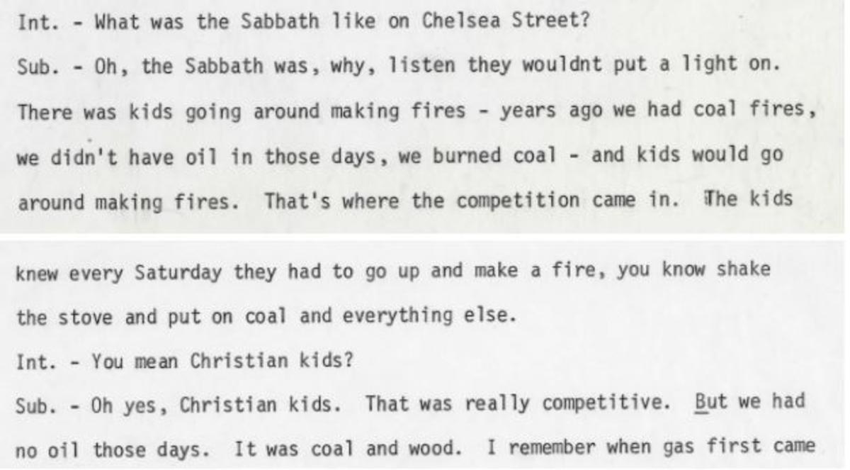 Joseph Shapiro Oral History