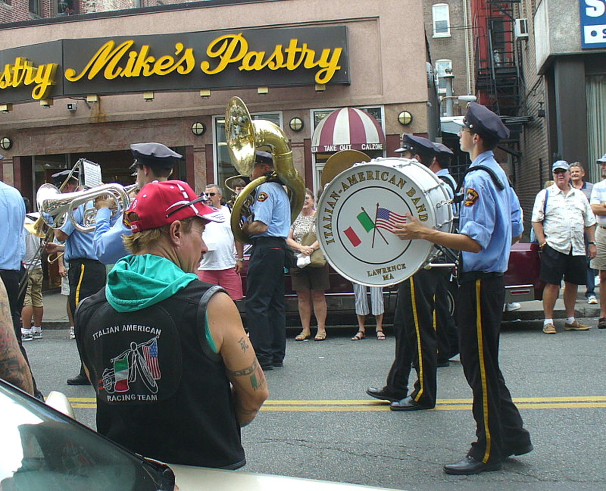 Italian-American Band at St. Anthony's Feast