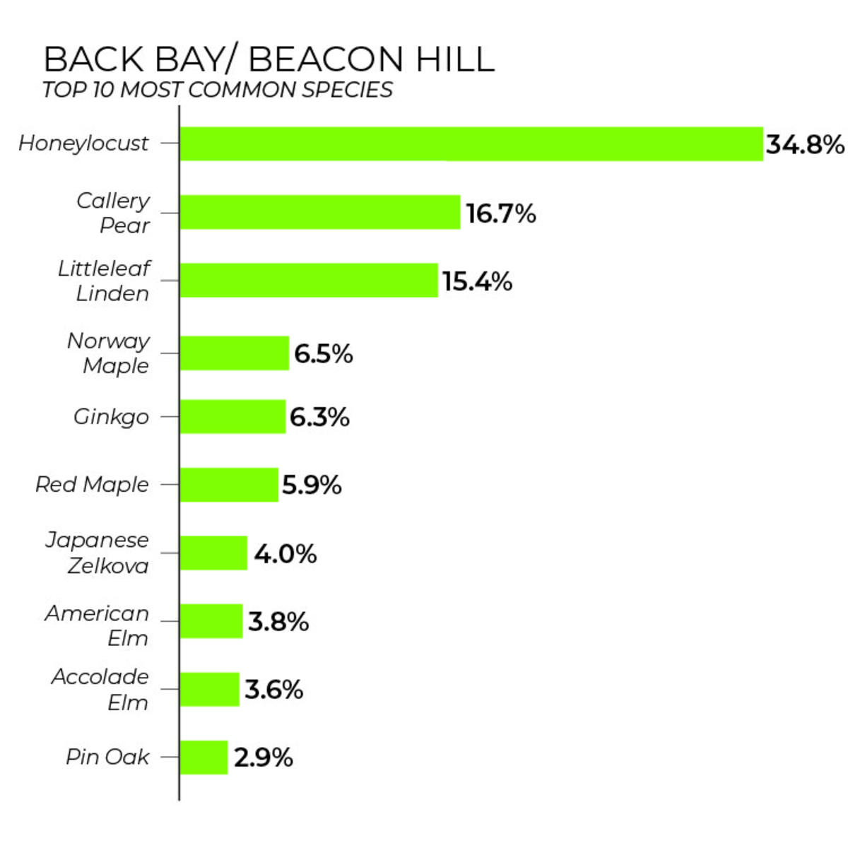 Back Bay/Beacon Hill Street Tree Inventory