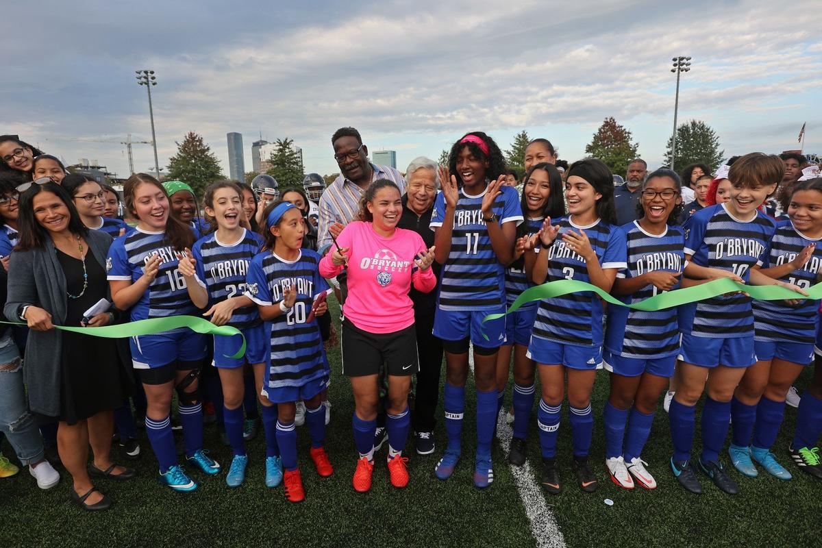 Completion of athletic field improvements at Madison Park-O’Bryant Educational Complex celebrated