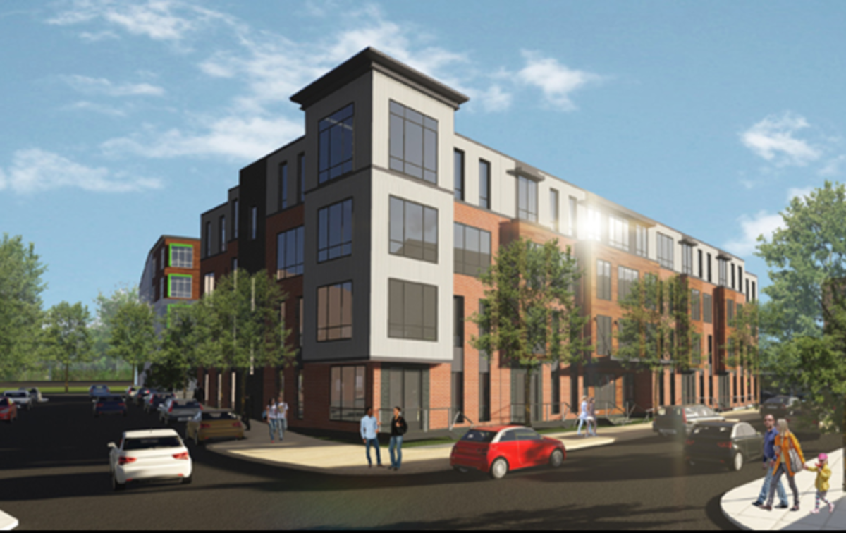 A rendering of 25 Amory