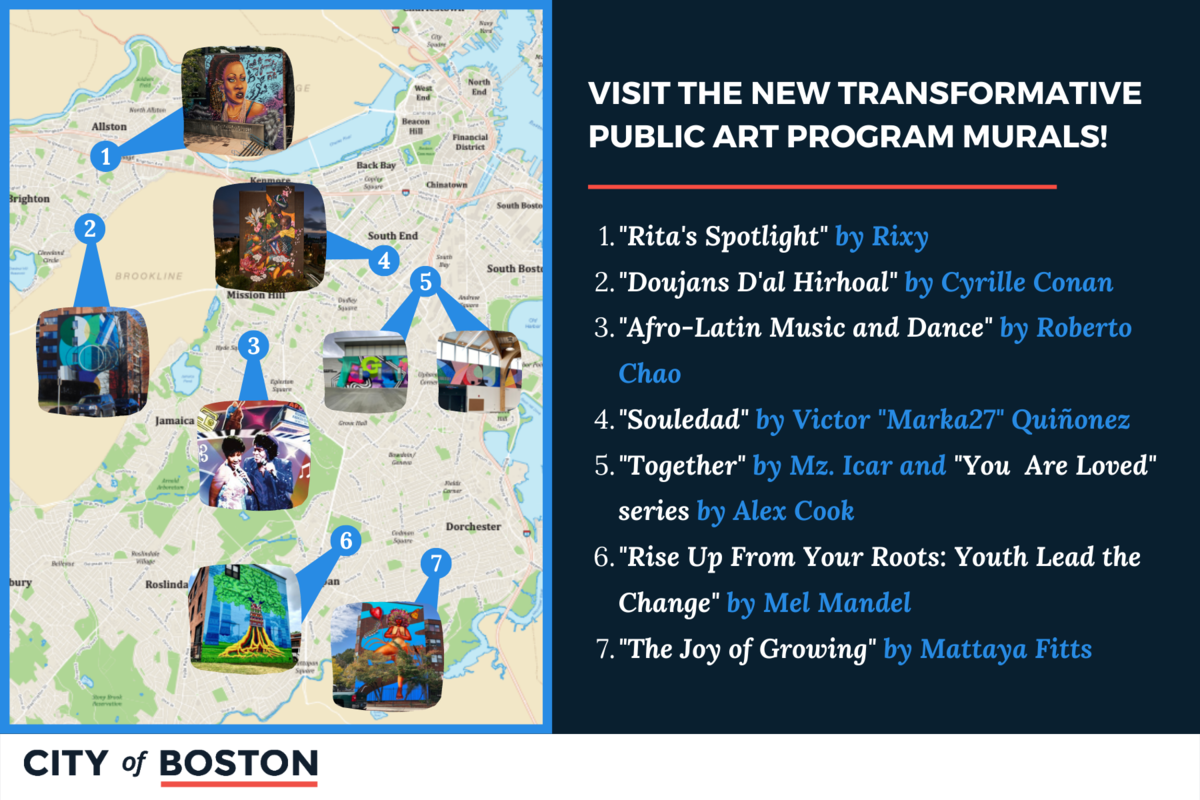 Transformative mural map