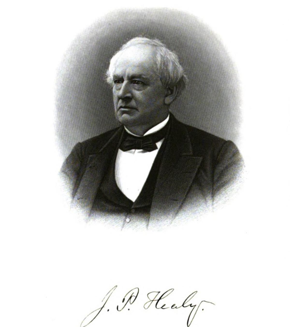 Portrait of John Plummer Healy circa 1882