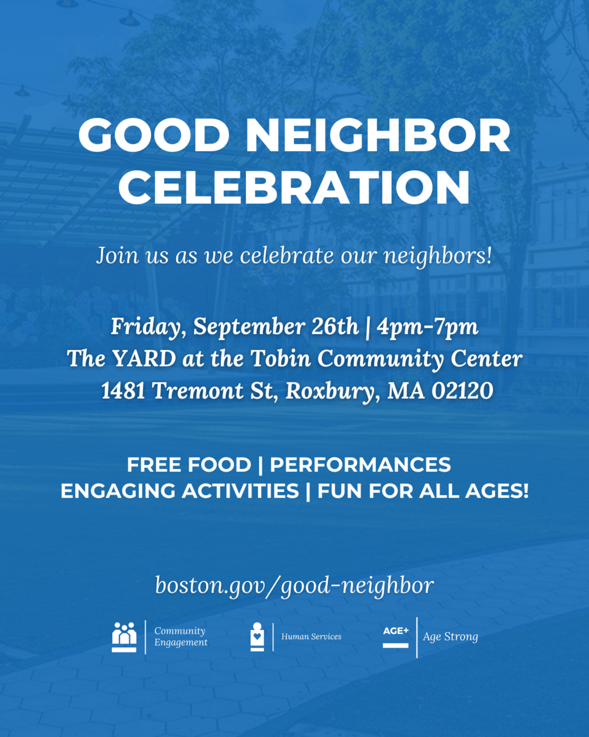 Good Neighbor Day Celebration Flyer 
