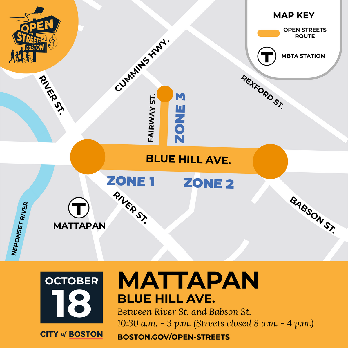 Open Streets Map - Mattapan