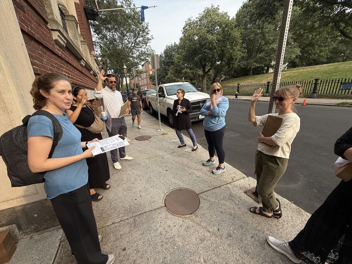 Photograph of Monument Square Study Committee