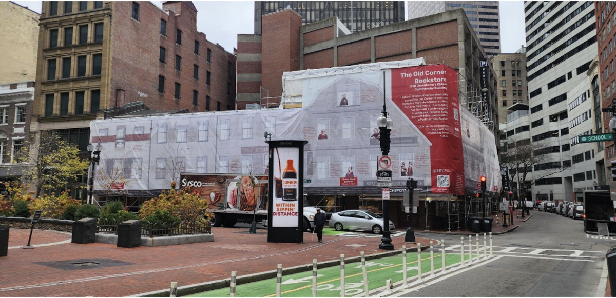Exterior Photograph of Old Corner Bookstore