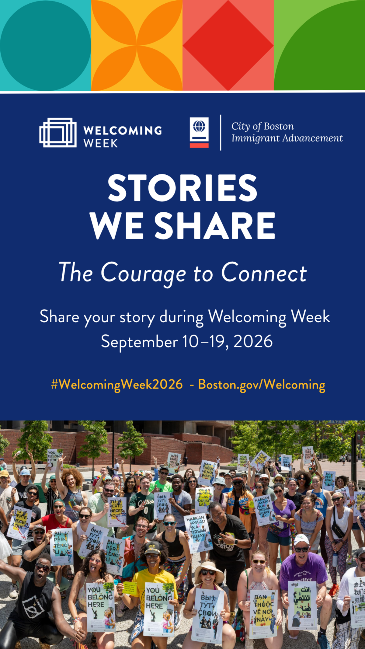 Welcoming Week 2026 Invitation Graphic