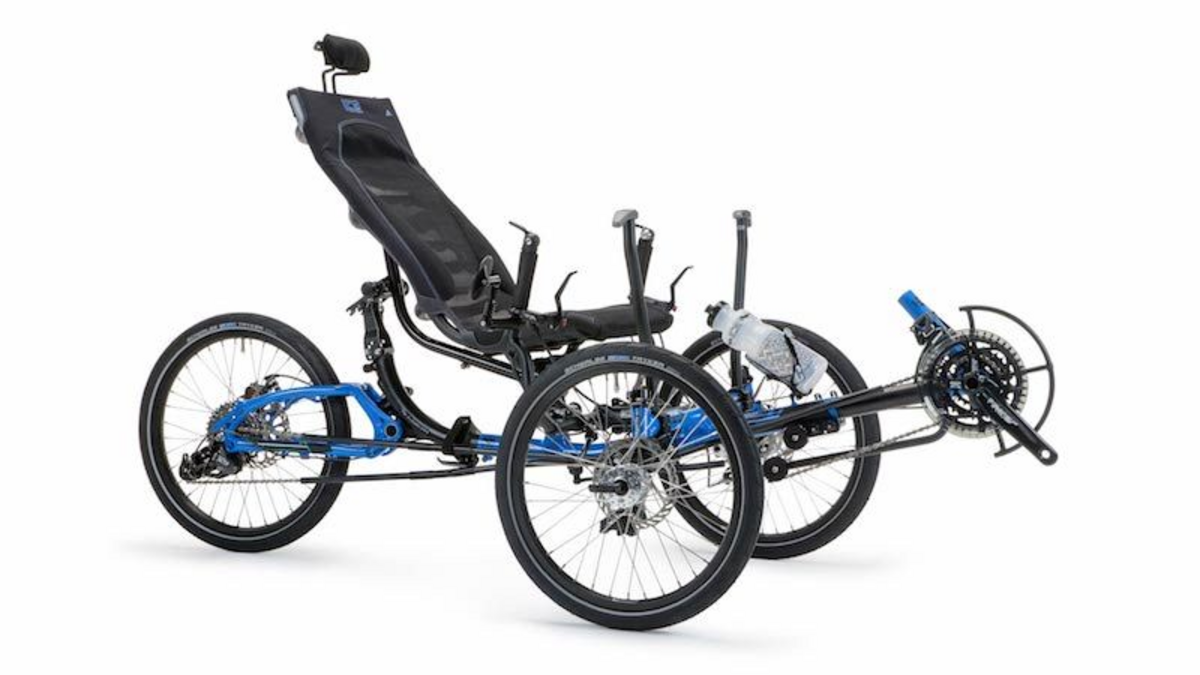 an image of adaptive recumbent e-bike Ice Adventure