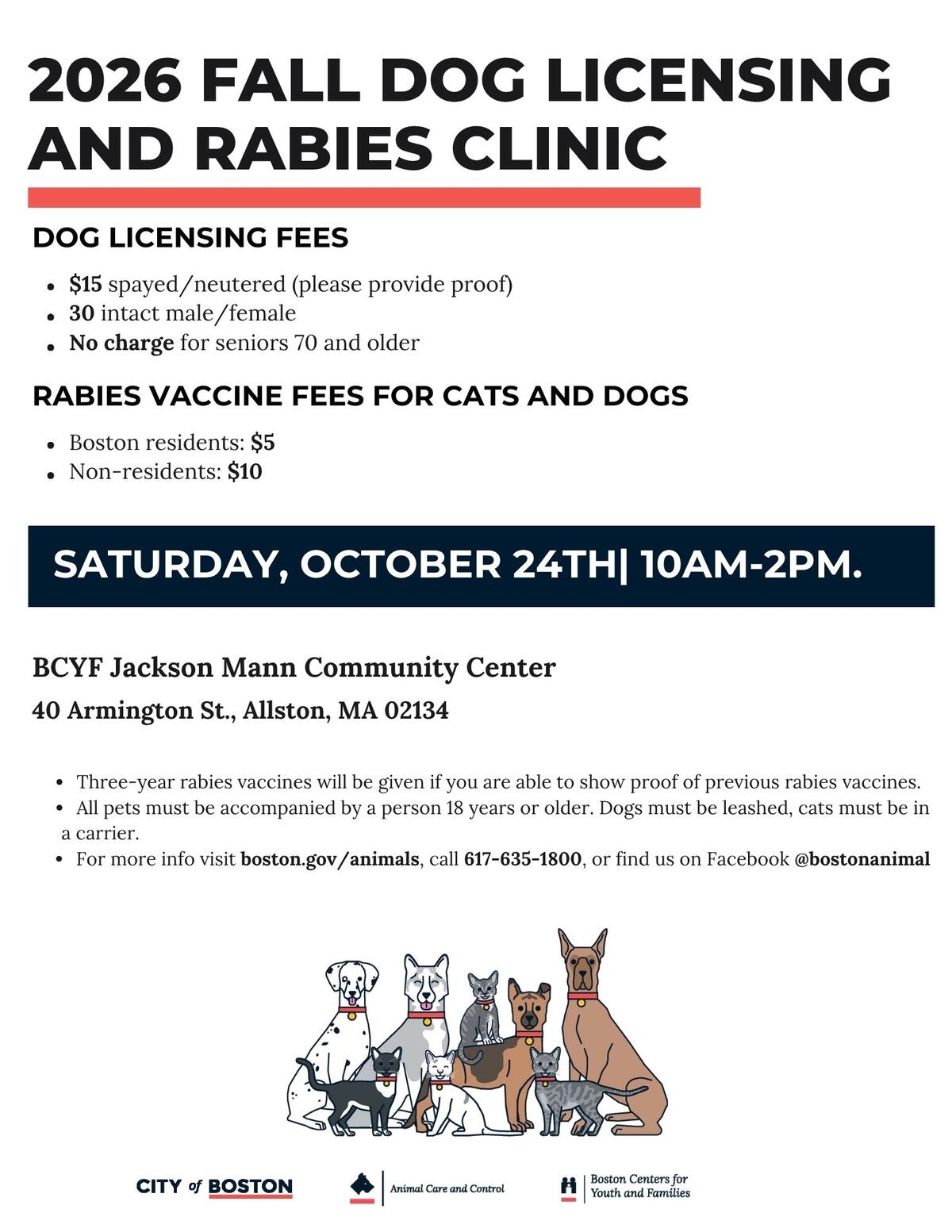 Rabies Clinic Flyer 