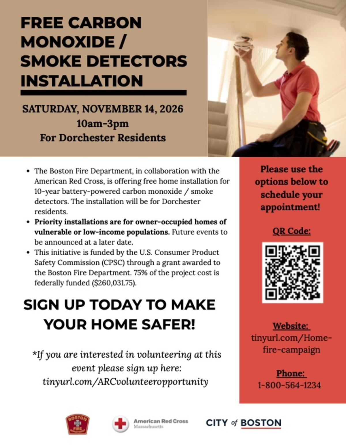 Smoke alarm flyer
