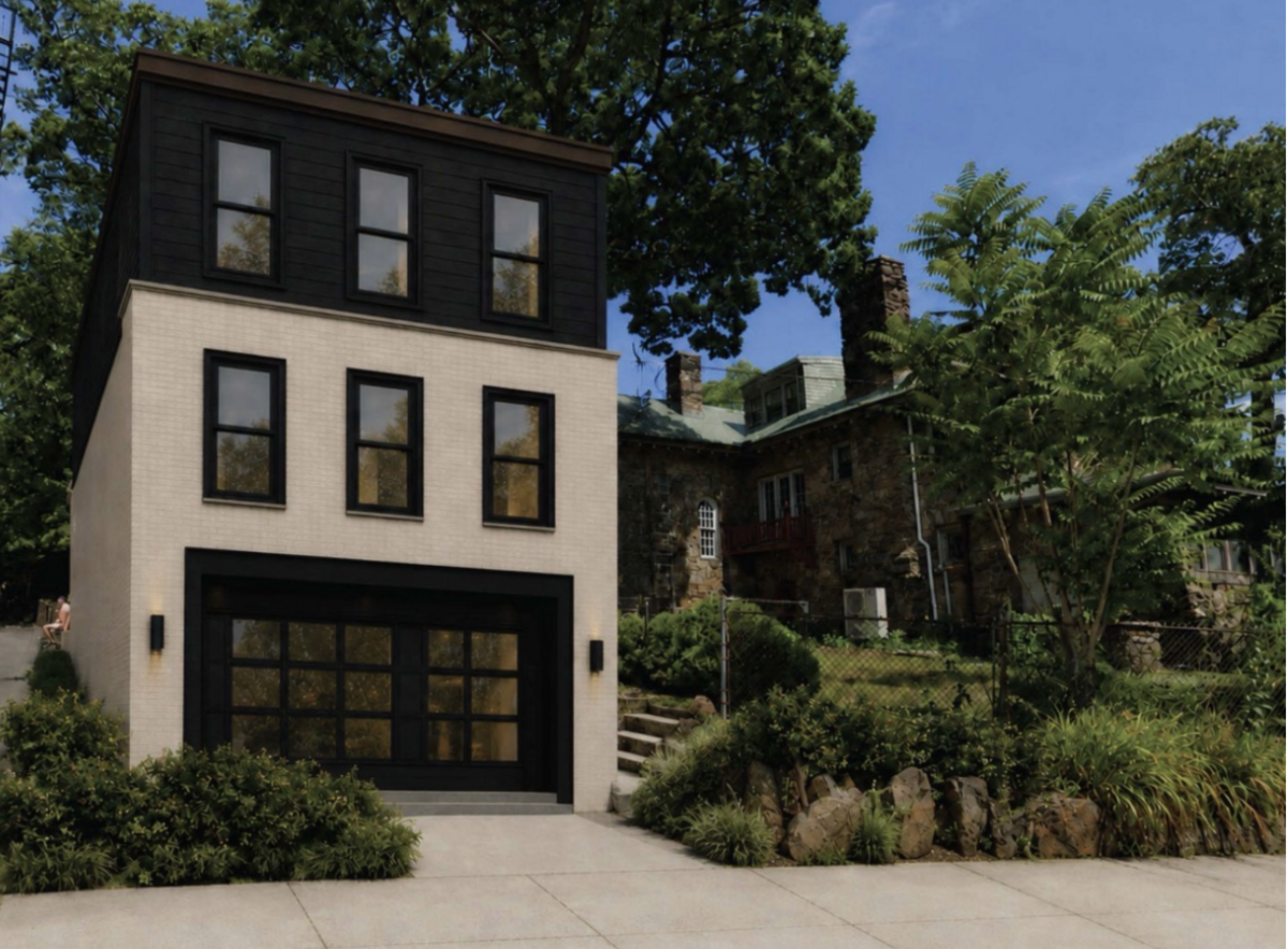 Rendering illustrating the proposed new building at 2 Egremont Road.