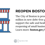 Reopen Boston Fund graphic