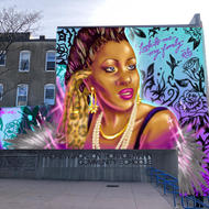 Rita's spotlight mural by Rixy