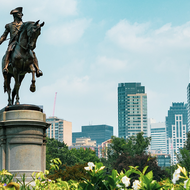 Public Garden and Skyline