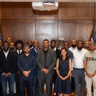 BLACK MEN AND BOYS COMMISSION AND PROVIDES UPDATE ON COMMISSION’S EFFORTS 