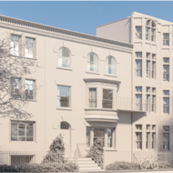 Digital rendering of 43 Hemenway Street, a new income-restricted property available now