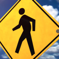 Pedestrian Crossing Sign
