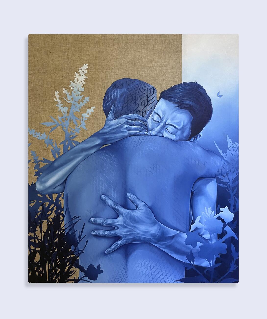 Timothy Hyunsoo Lee, "When you told me I knew it was never going to be the same again (chocho grieving with a final embrace)," 2025.