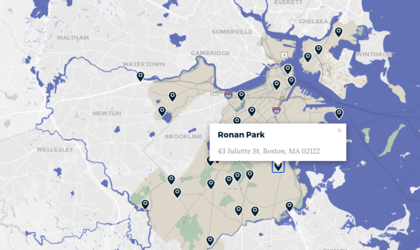 Age-friendly walking map