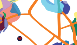 Colorful abstract shapes